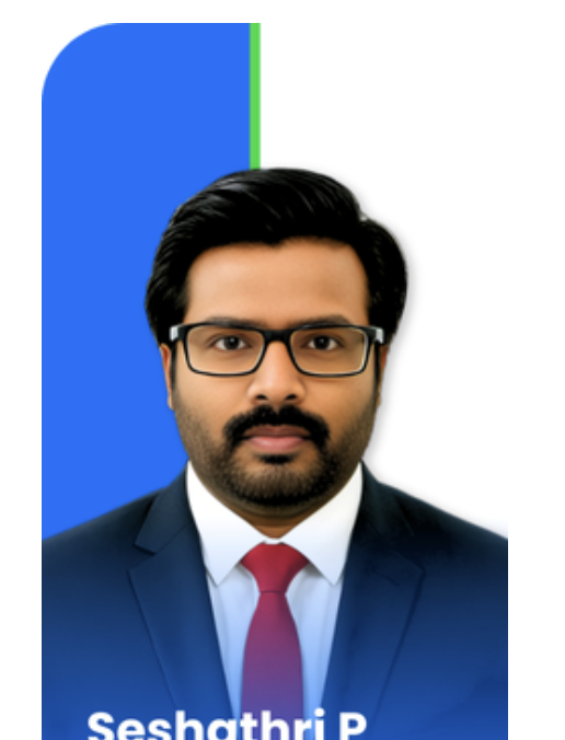 Seshathri P, Assistant Vice President at Absolute Broking